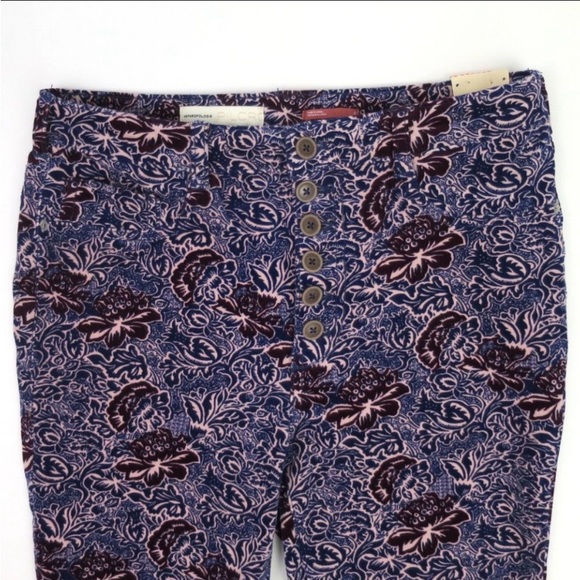 NWOT Anthropologie Pilcro Hich Rise Skinny Corduroy Pants Size 31 - Picture 9 of 9